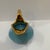 Turquoise Vintage Tea Set Blue Turquoise and Gold 22k - Set of 3 For Sale - Image 8 of 10