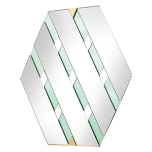 Sage Green Tresse Mirror by Mason Editions