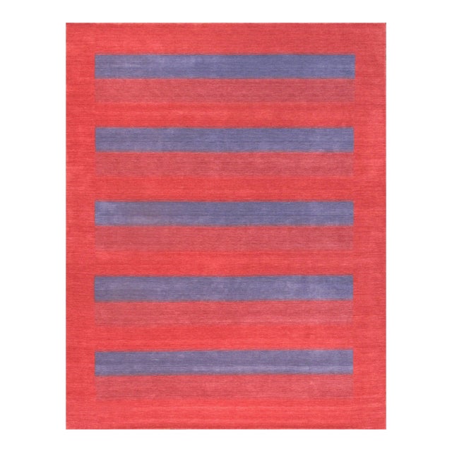 Pasargad Home Gramercy Red Area Rug, 4' 0'' X 6' 0'' For Sale