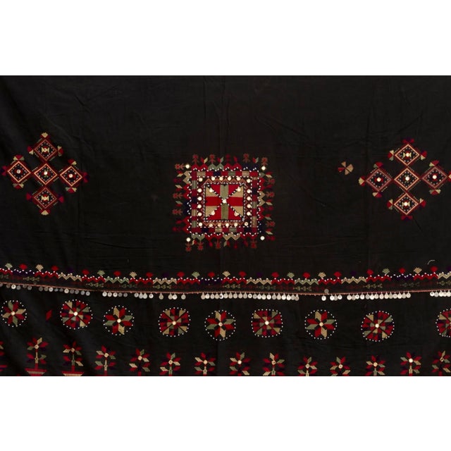Antique Nomadic Mangal Wedding Shawl For Sale - Image 4 of 12