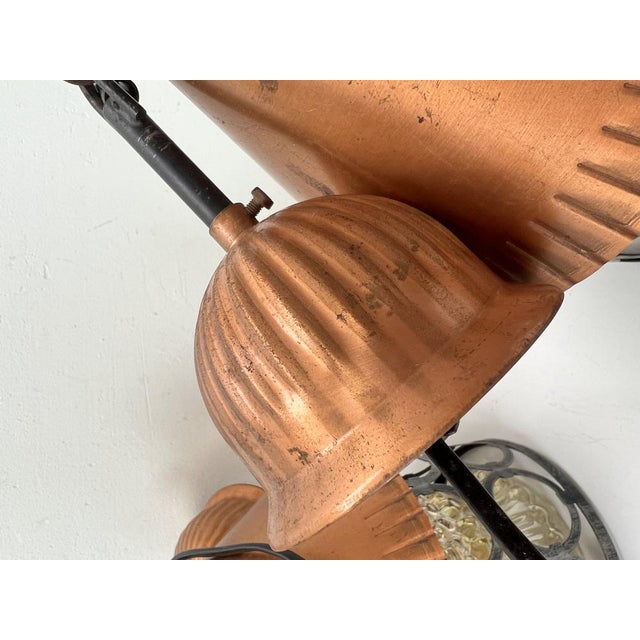 Mid-Century Modern Brutalist Dutch Pendant Light, 1960s, Set of 2 For Sale - Image 11 of 18