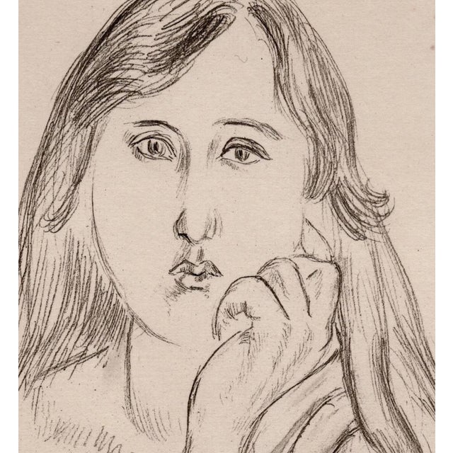 Matisse, Girl, Original Lithograph, 1920 For Sale - Image 4 of 11