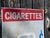 Metal Large Metal Tobacco Sign -- Large Metal Sign -- Cigarette Metal Sign - Large Cigarette Metal Sign - Vintage Advertisement - Texas Metal Sign For Sale - Image 7 of 11