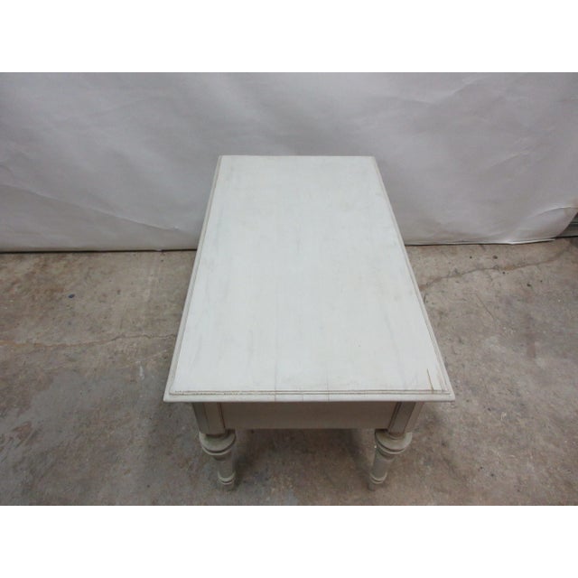 Wood Desk Swedish Country For Sale - Image 7 of 9