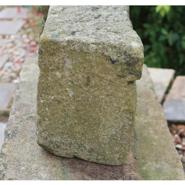 Antique Renaissance Carved Sandstone Corbel or Keystone, 1850 For Sale - Image 8 of 10