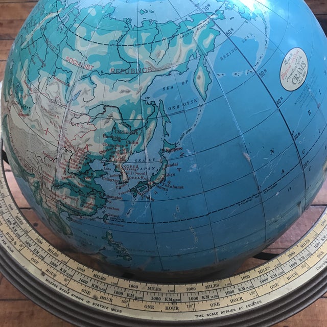1940s Vintage Globe For Sale - Image 5 of 10