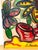 Peter Keil Monumental Expressionist Floral Still Life For Sale - Image 10 of 14