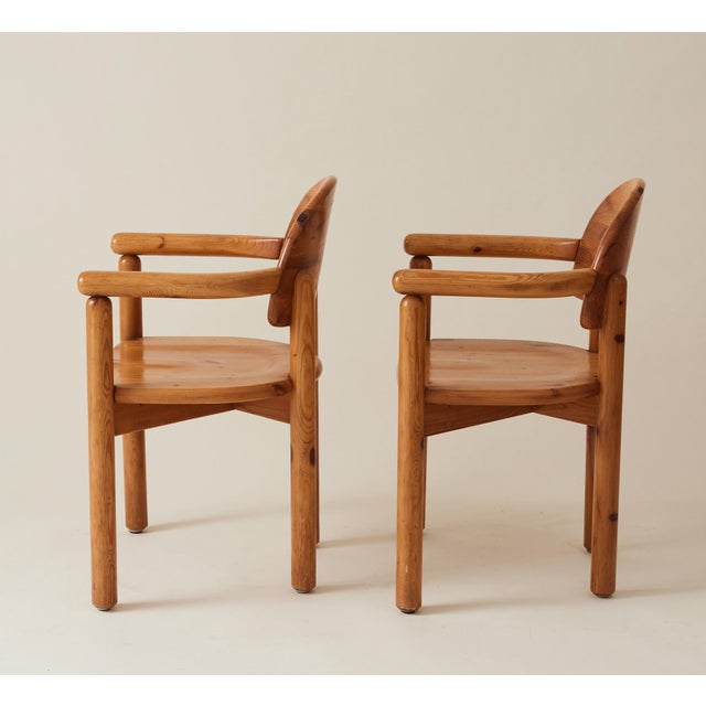 Mid-Century Modern Rainer Daumiller Pine Dining Chairs, 1960s-70s, Set of 6 For Sale - Image 3 of 16