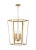 2020s Alexa Hampton by Visual Comfort Studio Curt Medium Lantern, Matte White For Sale - Image 5 of 5