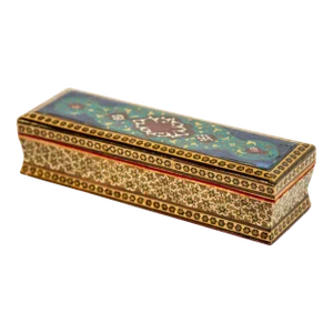 Micro Mosaic Moorish Inlaid Jewelry Pen Box
