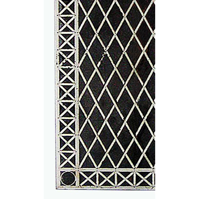 Monumental Antique Window Grille - Beaux Arts Style For Sale - Image 4 of 9