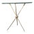 Vintage Arrow Motif Tripod Table For Sale