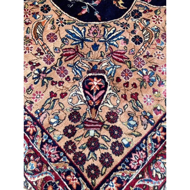 Antique Kirman Lavar Rug in Wool, 1890s For Sale - Image 9 of 18