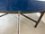 Modern Donghia Sculptural Bronze Base & Ribbed Blue Lucite Coffee Table For Sale - Image 12 of 12