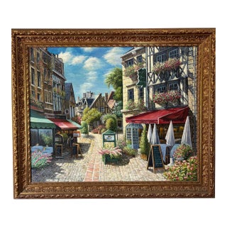 Unique Late 20th Century Oil Painting - Signed For Sale