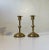 Metal Scandinavian Functionalist Candlesticks in Brass, 1940s, Set of 2 For Sale - Image 7 of 7