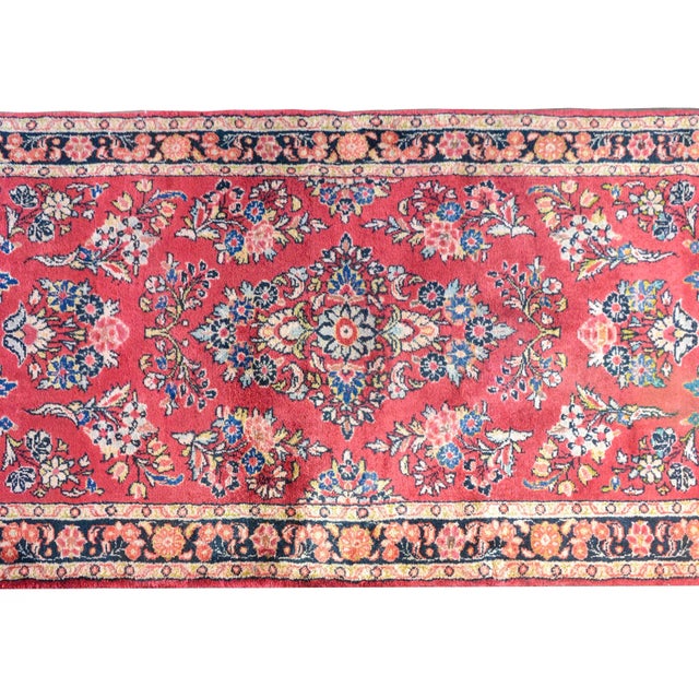 Tribal Early 20th Century Sarouk Runner For Sale - Image 3 of 10