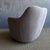 Not Yet Made - Made To Order Mid Century Style Swivel Chair in Ecorcé Stone Washed Linen For Sale - Image 5 of 10