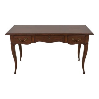 Baker Milling Road French Style 3 Drawer Writing Desk For Sale