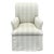J. Robert Scott Fully Upholstered Arm Chair For Sale