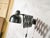 1940s Industrial Black Scissor Wall Lamp with Extendable Harmonica from Adem, Netherlands, 1940s For Sale - Image 5 of 13