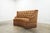 1960s Vintage Marge Carson Curved Tufted Upholstered Dining Bench With Tassel Fringe For Sale - Image 5 of 13