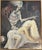 Eberhard Schmidt, Skeleton Rides the Virgin – Mortui Salutant!, Oil Painting on Canvas For Sale - Image 9 of 13