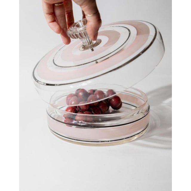 Vintage Glass Bonboniere, 1960s For Sale - Image 12 of 14