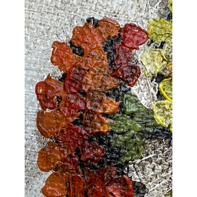 Basket of Flowers Bonnie Anderson Signed Framed The artist, Bonnie Anderson brings to life the visual splendor of the...