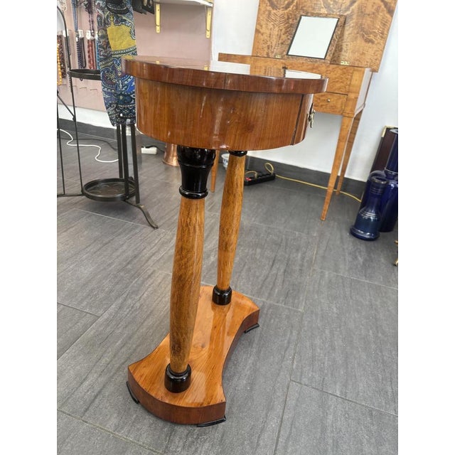 Biedermeier Style Oval Table For Sale - Image 4 of 8