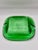 Vintage Emerald Art Glass Ashtray, Handblown Catchall Bowl, Mid Century Decor For Sale - Image 4 of 5