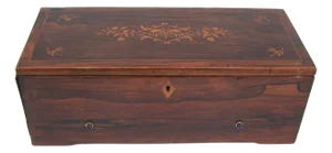 Early Fat Cylinder Music Box by Duccomun Girod