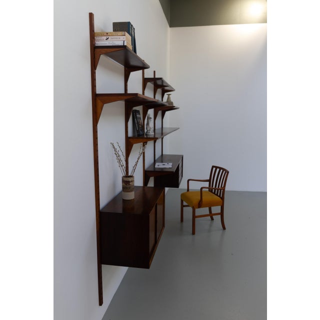Vintage Danish Pau Ferro Modular Wall Unit by Poul Cadovius for Cado, 1960s For Sale - Image 13 of 18