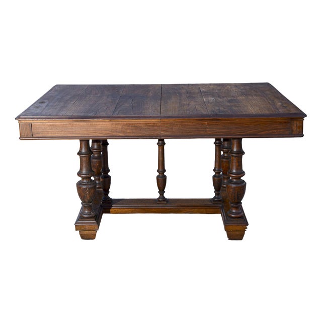 Extendable Liberty Table in Walnut For Sale