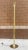 Modernist Solid Brass Tulip Torchiere Floor Lamp Milk Glass Diffuser by the Stiffel Company For Sale In Denver - Image 6 of 13
