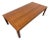 Mid-Century Danish Modern Teak Coffee Table - Refinished! For Sale