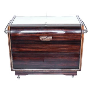 Vintage Cocktail Bar Cart, 1930s For Sale