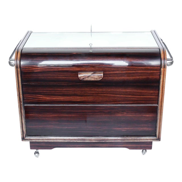 Vintage Cocktail Bar Cart, 1930s For Sale