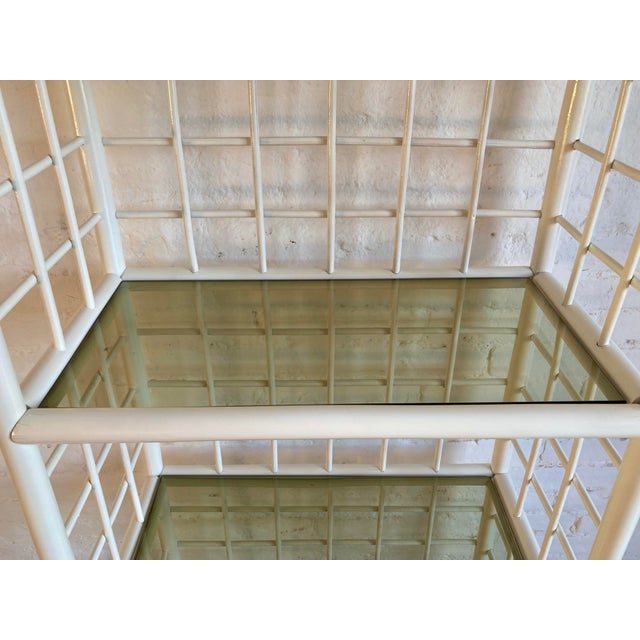 Italian Bookcase in Lacquered Wood, 1980s For Sale - Image 10 of 12