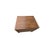 Vintage Danish Modern Century Furniture Night Stand End Table Rosewood Bronze For Sale - Image 11 of 15