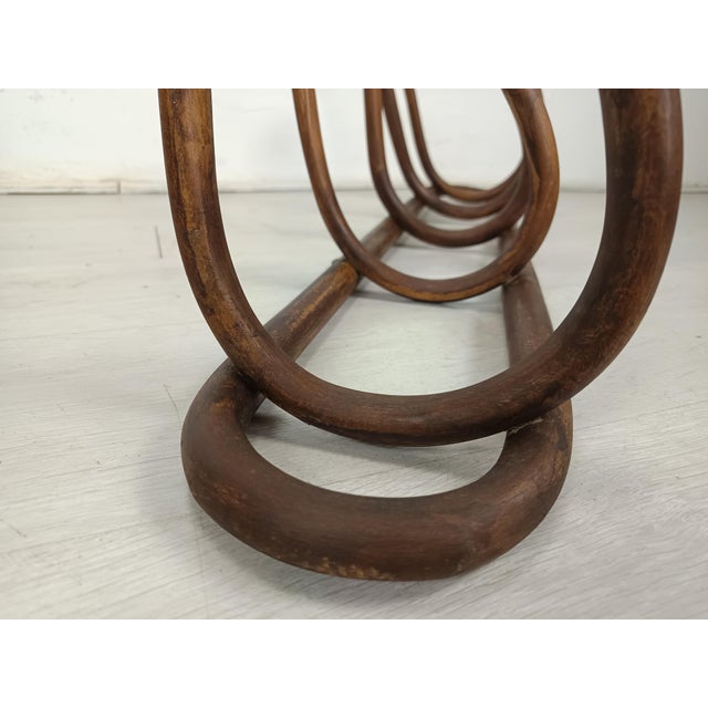 Antique Thonet Style Wall Coat Rack, 1890s For Sale - Image 9 of 11