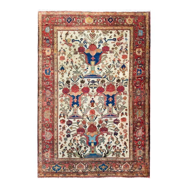Early 20th Century Persian Senneh Rug For Sale