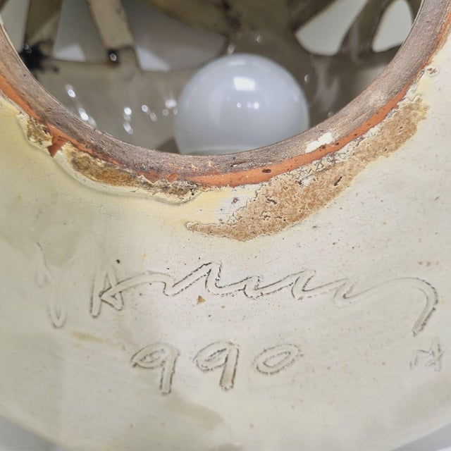 Mid-Century Ceramic Wall Lamp, 1960s For Sale - Image 11 of 18