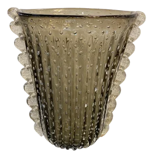 Handmade Multicolors Murano Glass Vase from Simoeng