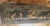 1960s 1960s Drexel Heritage Chinoiserie Black Lacquer Console Table | Hand-Painted | Glass Top For Sale - Image 5 of 7