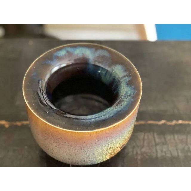 Double-Walled Ceramic Vase by Walther Zander for Walther Zander, 1970s For Sale - Image 10 of 18