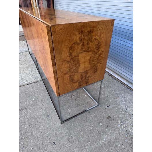 Milo Baughman Olive Burl Wood Credenza by Thayer Coggin, 1970 For Sale - Image 12 of 18