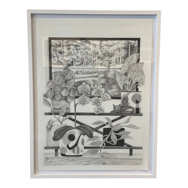 Contemporary Plant Still Life by Madeline Winter For Sale