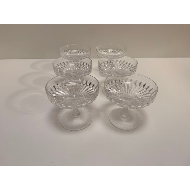 Champagne Sparkling Wine Bowl Cordoba Series Glasses from Peill & Putzler, 1970s, Set of 6 For Sale - Image 11 of 14