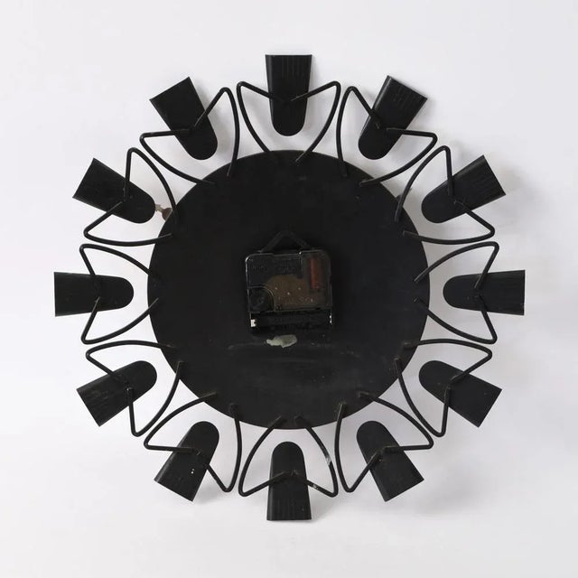 Vintage German Wall Clock from Exacta, 1960s For Sale - Image 4 of 6